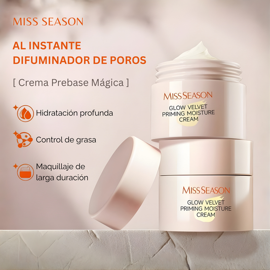 Prebase Difuminador de Poros con Crema Hidratante